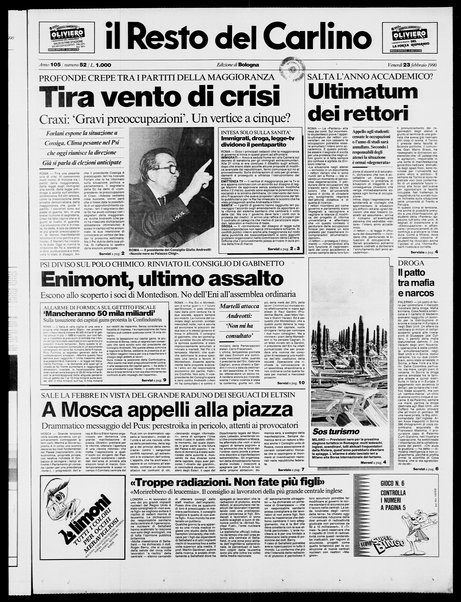 Il Resto del Carlino : giornale dell'Emilia